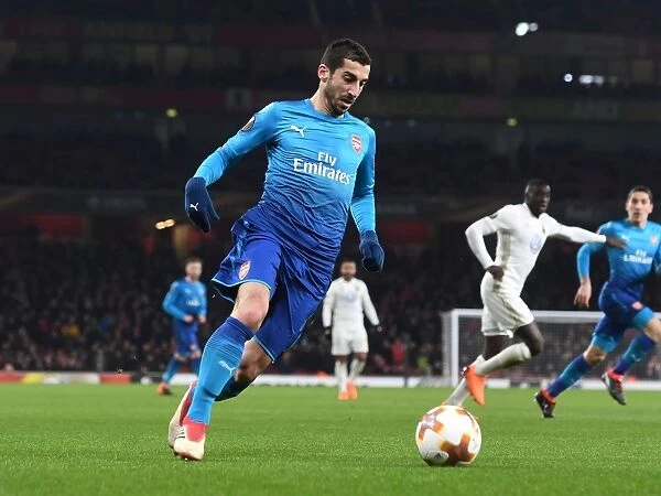 Henrikh Mkhitaryan in Action: Arsenal's Europa League Triumph over Östersunds FK (2018)