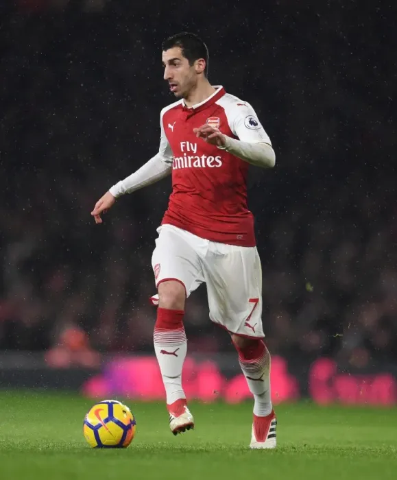 Framed Print : Henrikh Mkhitaryan (Arsenal). Arsenal 5: 1 Everton. Premier League. Emirates Stadium Framed Print : Henrikh Mkhitaryan (Arsenal). Arsenal 5: 1 Everton. Premier League. Emirates Stadium