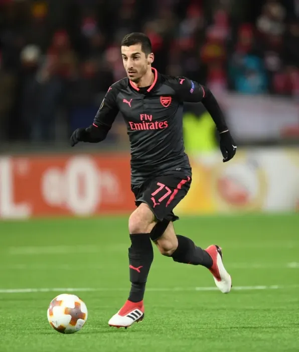 Framed Print : Henrikh Mkhitaryan: Arsenal's Europa League Hero in Ostersunds FK Victory, 2018