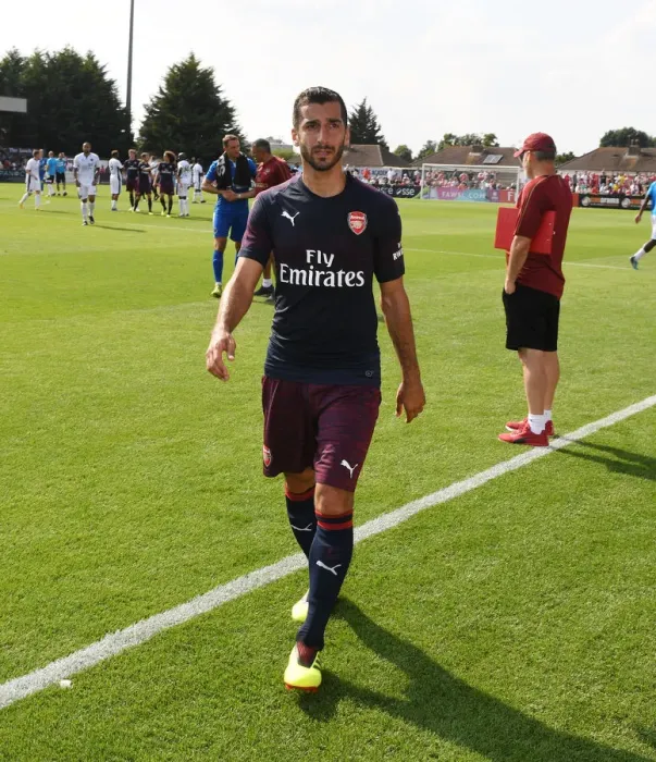 Framed Print : Henrikh Mkhitaryan Post-Match: Borehamwood vs Arsenal Pre-Season Friendly, 2018 Framed Print : Henrikh Mkhitaryan Post-Match: Borehamwood vs Arsenal Pre-Season Friendly, 2018