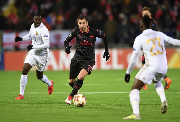 Henrikh Mkhitaryan's Europa League Glory: Arsenal's Victory over Ostersunds FK, 2018