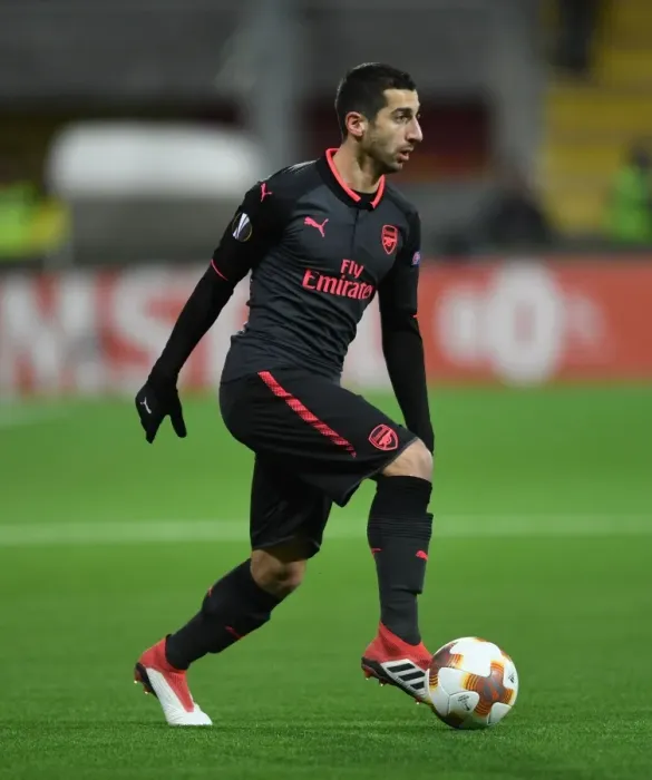 Framed Print : Henrikh Mkhitaryan's Europa League Glory: Arsenal's Victory over Ostersunds FK (2018)