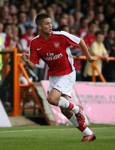 Henry Lansbury Scores for Arsenal Against Barnet in 2008 Pre-Season Friendly