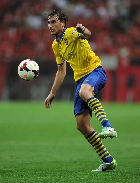 Ignasi Miquel in Action: Arsenal vs Urawa Red Diamonds, Japan 2013
