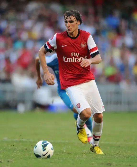 Framed Print : Ignasi Miquel in Action: Kitchee FC vs. Arsenal FC (2012) Framed Print : Ignasi Miquel in Action: Kitchee FC vs. Arsenal FC (2012)