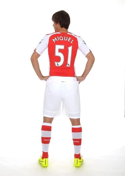 Ignasi Miquel at Arsenal's Emirates Stadium (2014 / 15)