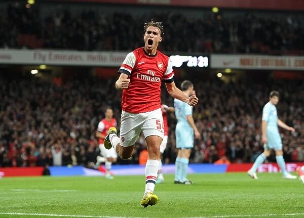 Ignasi Miquel's Fifth Goal: Arsenal's Capital One Cup Victory over Coventry City
