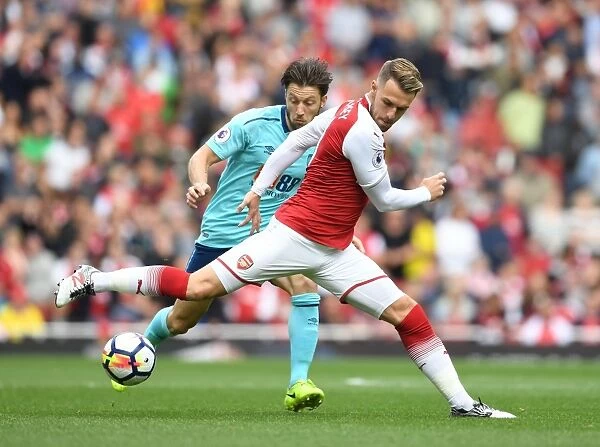 Intense Battle: Aaron Ramsey vs. Harry Arter, Arsenal v AFC Bournemouth (2017-18)