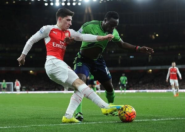 Intense Battle: Bellerin vs. Wanyama at Arsenal vs. Southampton