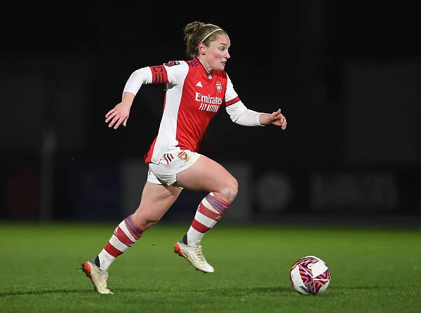 Intense Battle: Kim Little Fights for Arsenal in Conti Cup Quarterfinals vs Manchester United