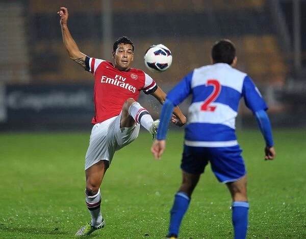 Intense Clash: Andre Santos vs. Nicholas Arnold, Arsenal U21s