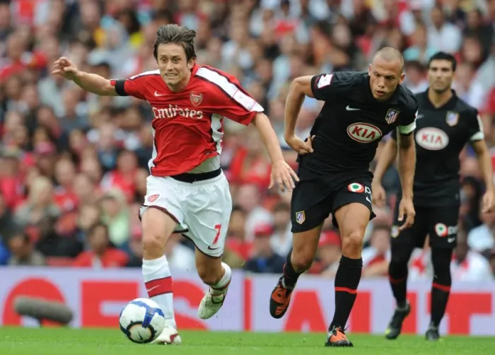Framed Print : Intense Clash: Rosicky vs. Heitinga - Arsenal's 2009 Emirates Cup Victory (2:1) Framed Print : Intense Clash: Rosicky vs. Heitinga - Arsenal's 2009 Emirates Cup Victory (2:1)