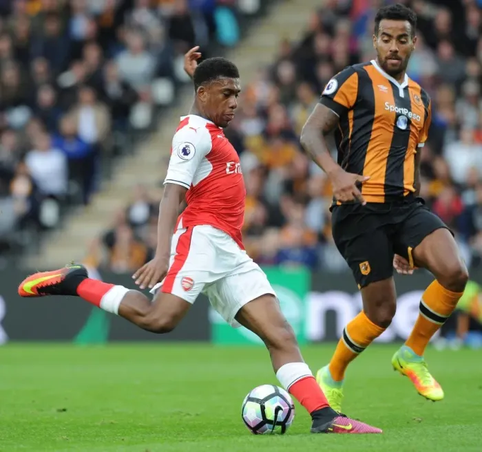 Framed Print : Intense Face-Off: Alex Iwobi vs. Tom Huddlestone in Premier League Battle Framed Print : Intense Face-Off: Alex Iwobi vs. Tom Huddlestone in Premier League Battle
