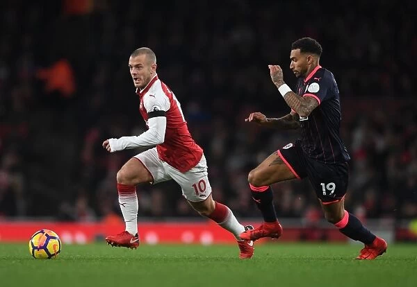 Intense Face-Off: Wilshere vs. Kachunga in Arsenal's Premier League Battle