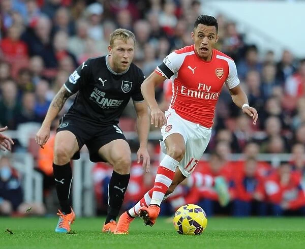 Intense Rivalry: Alexis Sanchez vs. Scott Arfield - Arsenal's Battle Against Burnley