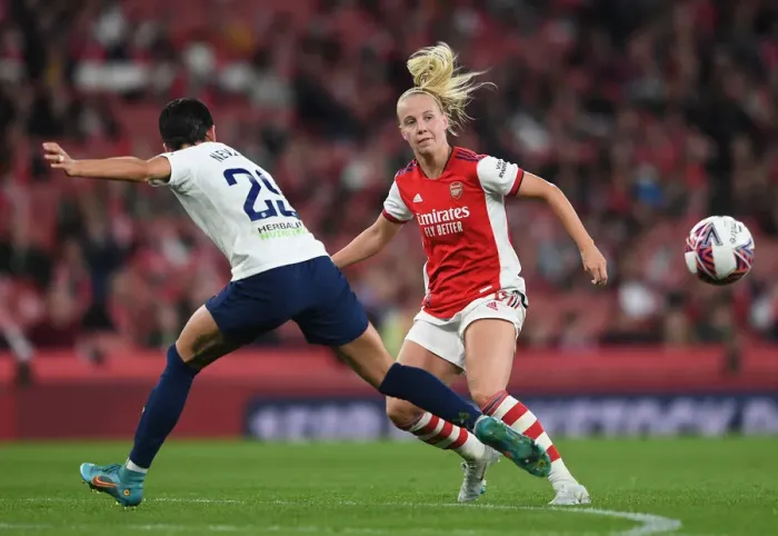Framed Print : Intense Rivalry: Arsenal Women vs. Tottenham Hotspur in FA WSL Showdown at Emirates Stadium Framed Print : Intense Rivalry: Arsenal Women vs. Tottenham Hotspur in FA WSL Showdown at Emirates Stadium