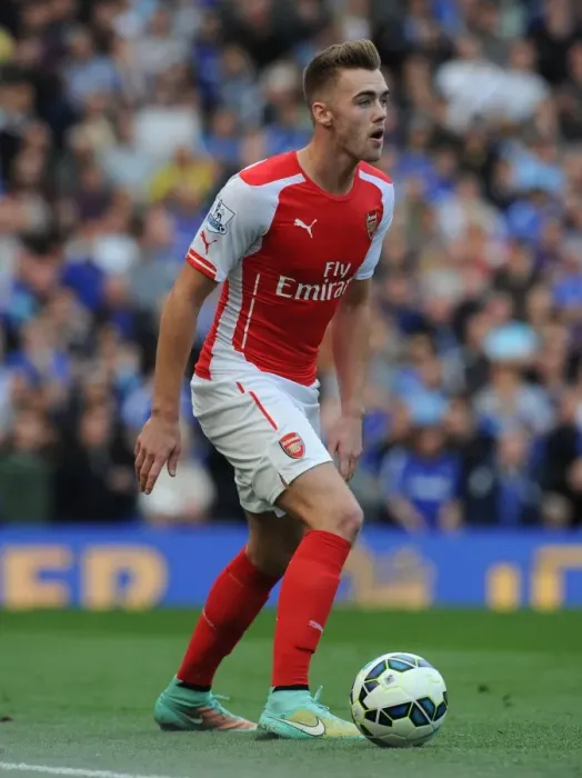 Framed Print : Intense Rivalry: Calum Chambers vs. Chelsea (2014-15 Premier League)