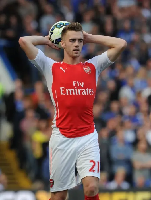 Framed Print : Intense Rivalry: Calum Chambers vs. Chelsea (2014-15 Premier League) Framed Print : Intense Rivalry: Calum Chambers vs. Chelsea (2014-15 Premier League)