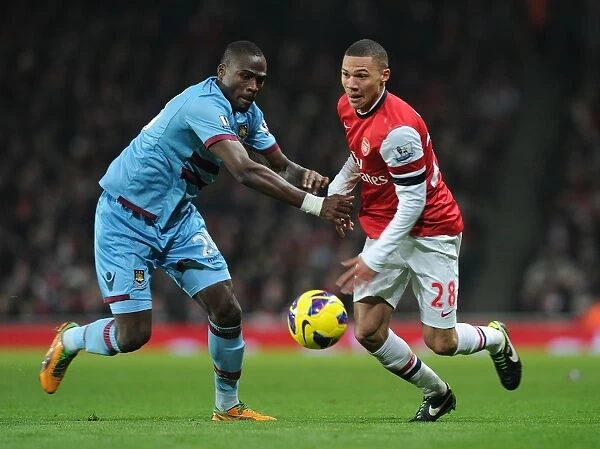 Intense Rivalry: Kieran Gibbs vs. Guy Demel - Arsenal vs. West Ham (2013)