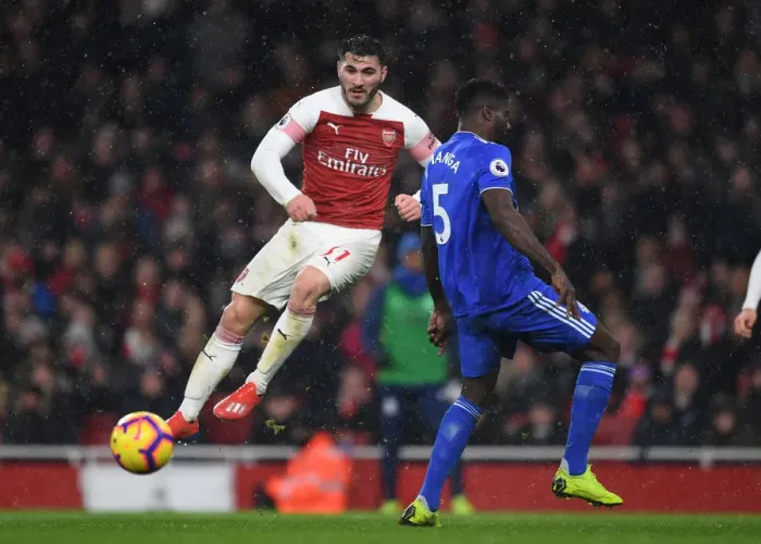 Framed Print : Intense Rivalry: Kolasinac vs. Ecuele Manga - Arsenal's High-Stakes Showdown Against Cardiff Framed Print : Intense Rivalry: Kolasinac vs. Ecuele Manga - Arsenal's High-Stakes Showdown Against Cardiff