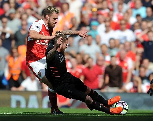 Intense Rivalry: Ramsey vs. Moreno at the Emirates - Arsenal vs. Liverpool Clash
