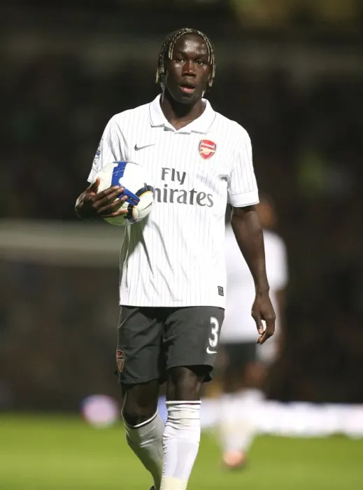 Framed Print : Intense Rivalry: Sagna's Battle at Upton Park - Arsenal vs. West Ham United (1:1), 2009