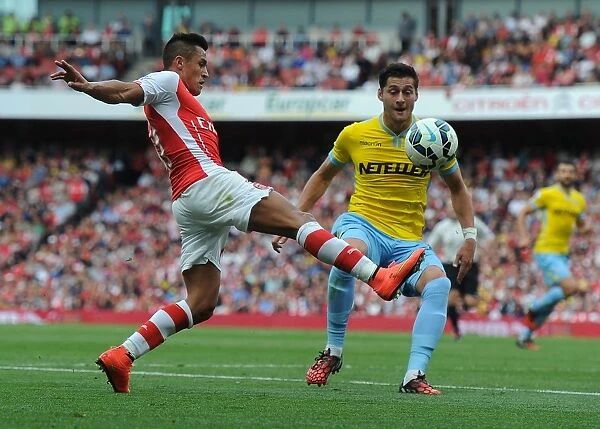 Intense Rivalry: Sanchez vs. Ward - Arsenal vs. Crystal Palace Showdown