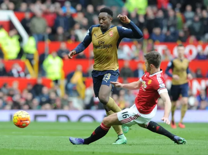 Framed Print : Intense Rivalry: Welbeck vs. Carrick Clash at Old Trafford (Manchester United vs. Arsenal, Premier League 2015 / 16) Framed Print : Intense Rivalry: Welbeck vs. Carrick Clash at Old Trafford (Manchester United vs. Arsenal, Premier League 2015 / 16)
