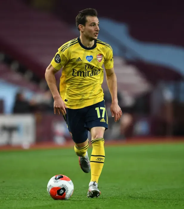 Framed Print : Intense Showdown: Cedric Faces Aston Villa in Premier League Clash