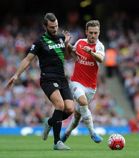 Intense Showdown: Ramsey vs. Pieters in Arsenal's Battle Against Stoke