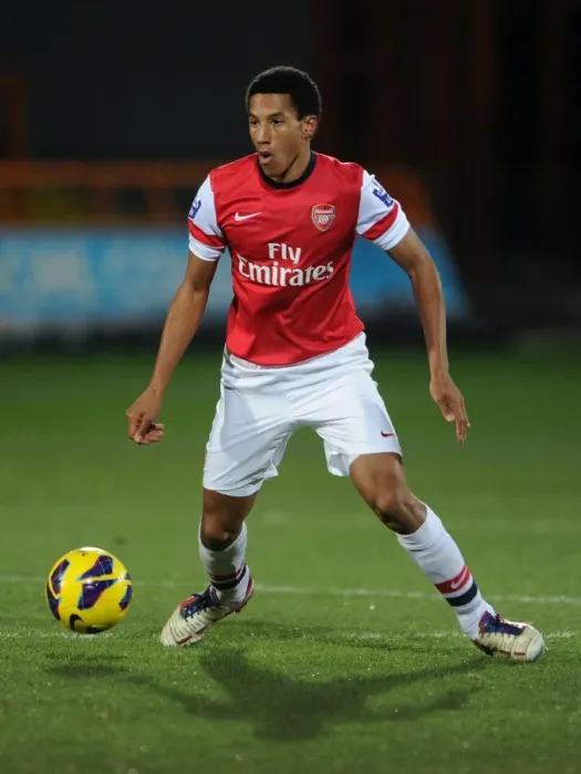 Framed Print : Isaac Hayden in Action: Arsenal U19 vs Athletico Bilbao U19 - NextGen Series Framed Print : Isaac Hayden in Action: Arsenal U19 vs Athletico Bilbao U19 - NextGen Series