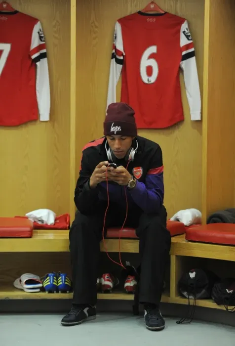 Framed Print : Isaac Hayden (Arsenal). Arsenal U19 1: 0 CSKA Moscow U19. NextGen Series. 1  /  4 Final