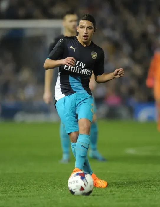 Framed Print : Ismael Bennacer's Brilliant Midfield Performance: Arsenal Triumphs Over Sheffield Wednesday in Capital One Cup