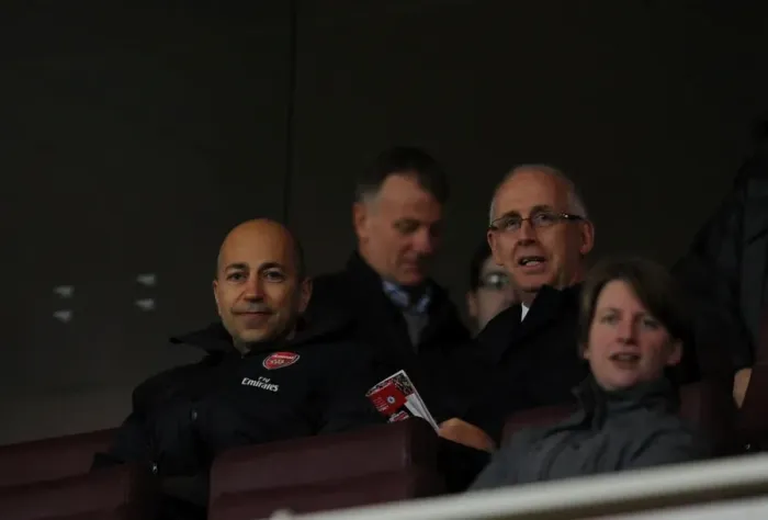 Framed Print : Ivan Gazidis and Trevor Saving Watch Arsenal Ladies Defeat Chelsea Ladies 3:1 in FA Womens Super League at Emirates Stadium (April 26, 2012) Framed Print : Ivan Gazidis and Trevor Saving Watch Arsenal Ladies Defeat Chelsea Ladies 3:1 in FA Womens Super League at Emirates Stadium (April 26, 2012)