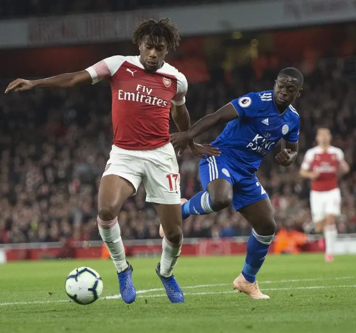 Framed Print : Iwobi Mendy 1 181022WAFC Framed Print : Iwobi Mendy 1 181022WAFC
