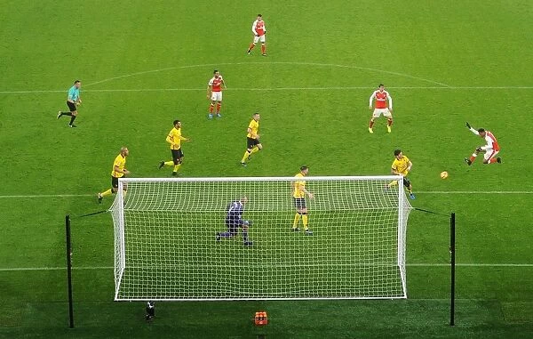 Iwobi Scores: Arsenal vs. Watford, Premier League 2016-17