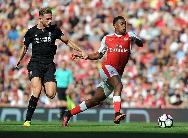 Iwobi's Brilliant Outmaneuver of Henderson: A Game-Changing Moment from the Arsenal vs. Liverpool Clash (2016-17)