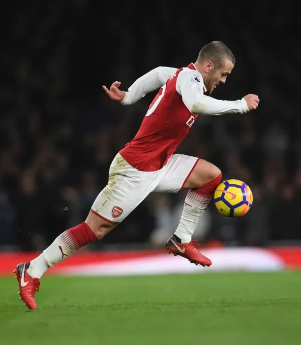 Framed Print : Jack Wilshere: In Action for Arsenal Against Chelsea, Premier League 2017-18 Framed Print : Jack Wilshere: In Action for Arsenal Against Chelsea, Premier League 2017-18