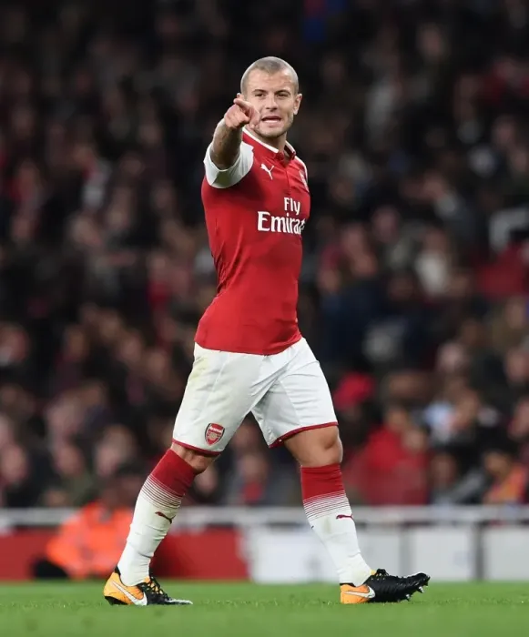 Framed Print : Jack Wilshere: In Action for Arsenal against Doncaster Rovers, Carabao Cup 2017-18