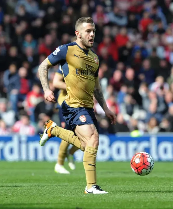 Framed Print : Jack Wilshere in Action: Arsenal vs. Sunderland (2015-16) Framed Print : Jack Wilshere in Action: Arsenal vs. Sunderland (2015-16)
