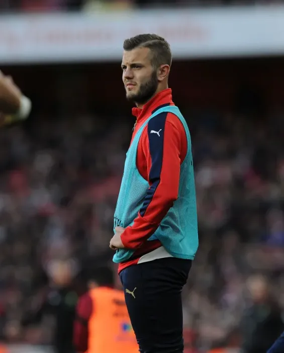 Framed Print : Jack Wilshere in Action: Arsenal vs. Norwich City (2015-16)