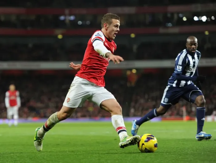 Framed Print : Jack Wilshere in Action: Arsenal vs. West Bromwich Albion, Premier League 2012-13 Framed Print : Jack Wilshere in Action: Arsenal vs. West Bromwich Albion, Premier League 2012-13