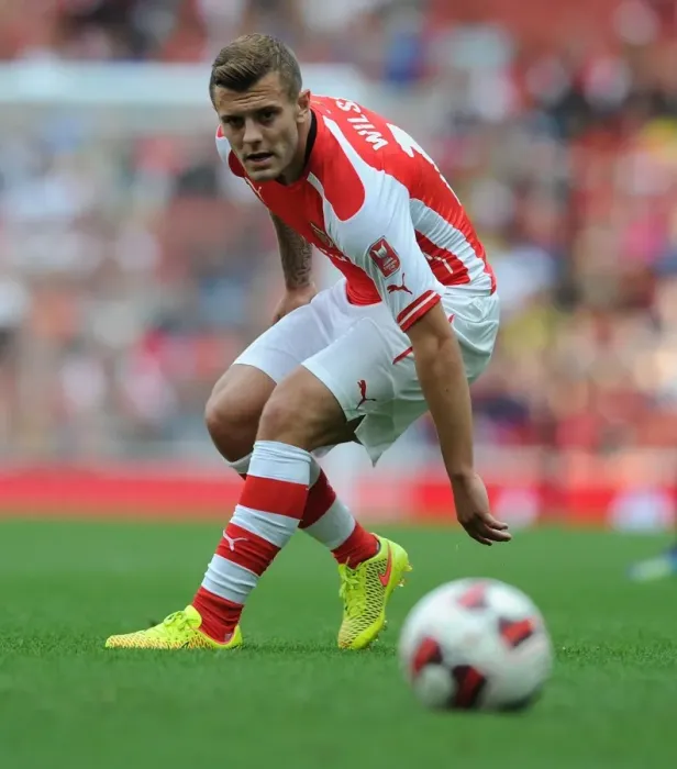 Framed Print : Jack Wilshere in Action: Arsenal vs Benfica, Emirates Cup 2014 Framed Print : Jack Wilshere in Action: Arsenal vs Benfica, Emirates Cup 2014