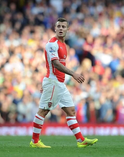 Jack Wilshere in Action: Arsenal vs Crystal Palace, Premier League 2014 / 15