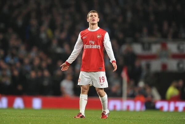 Jack Wilshere in Action: Arsenal vs Manchester City, 2011 - Barclays Premier League, Emirates Stadium