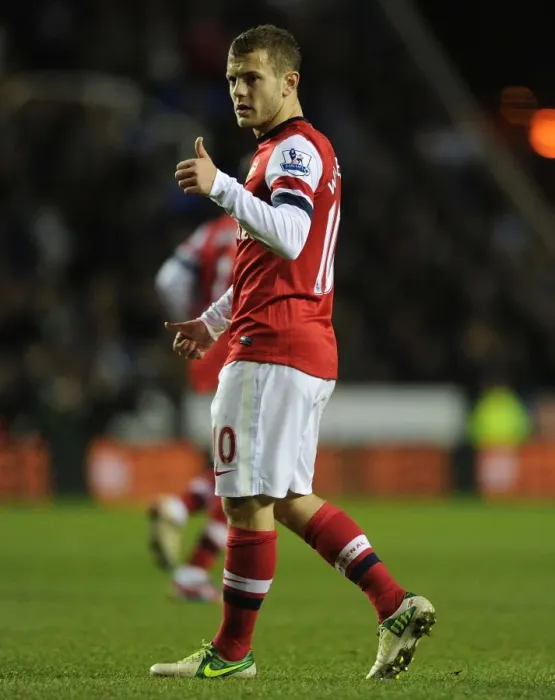 Framed Print : Jack Wilshere in Action: Arsenal vs Reading, Premier League 2012-13 Framed Print : Jack Wilshere in Action: Arsenal vs Reading, Premier League 2012-13