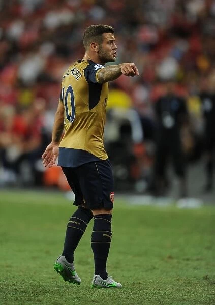 Jack Wilshere in Action: Arsenal vs Singapore XI, Barclays Asia Trophy (July 15, 2015)