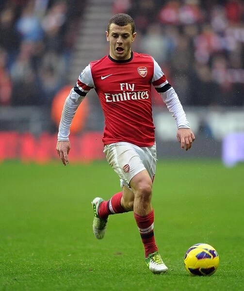 Jack Wilshere: In Action for Arsenal Against Wigan Athletic, Premier League 2012-13