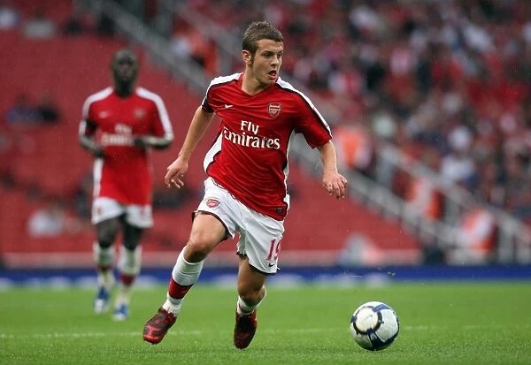 Jack Wilshere in Action: Arsenal's Victory over Atletico Madrid, Emirates Cup 2009 (2:1)