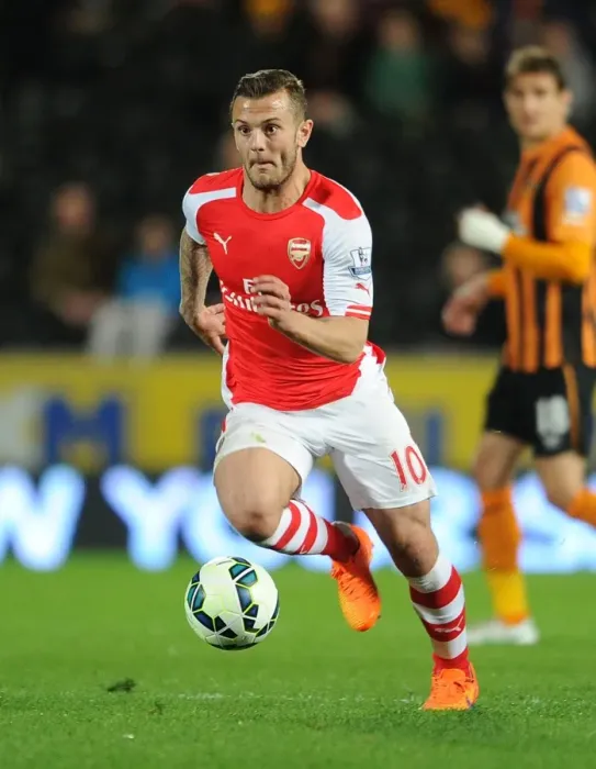 Framed Print : Jack Wilshere: In Action Against Hull City, Premier League 2014-2015 Framed Print : Jack Wilshere: In Action Against Hull City, Premier League 2014-2015